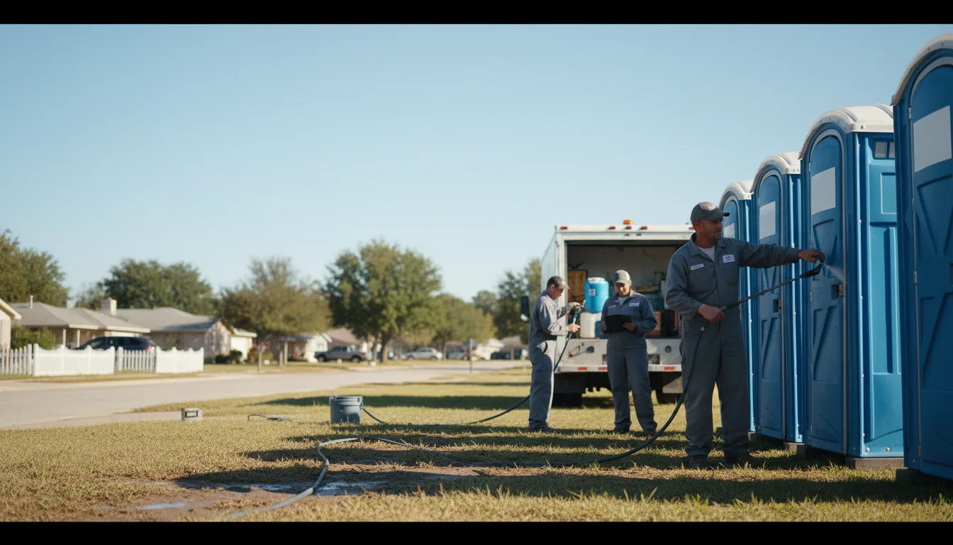 Long-Term Portable Toilet Rental in Prichard, AL near me